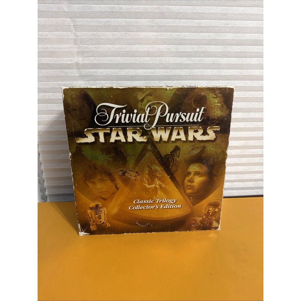 Parker Brothers Trivial Pursuit Star Wars Classic Trilogy Collectors Edition